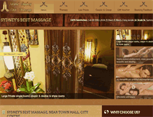 Tablet Screenshot of grandsydneythaimassage.com